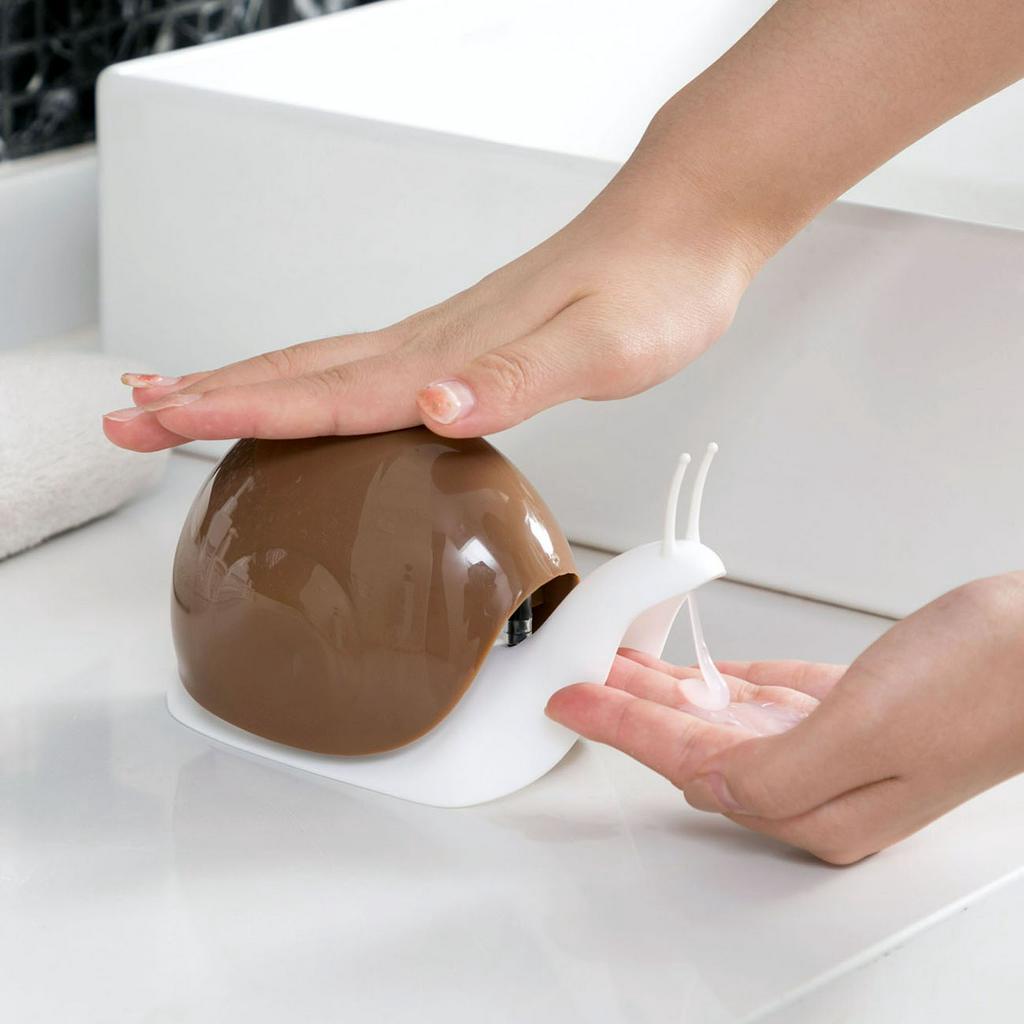 Bình Đựng Nước Rửa Tay JUJIAJIA Hình Ốc Sên Sáng Tạo Dễ Thương