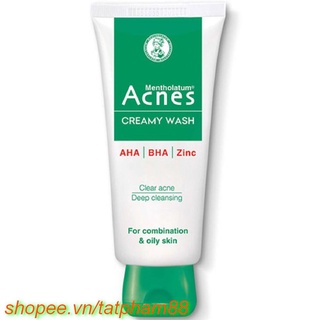 Kem Rửa Mặt Acnes 100g Giúp Ngừa Mụn Creamy Wash 100% Chính hãng TAT cung cấp và bảo trợ.