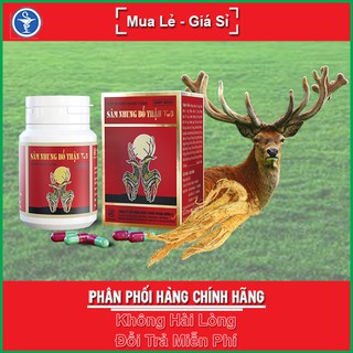 Sâm nhung bổ thận TW3 Hộp 30 Viên uống - Hỗ trợ bổ thận, tráng dương
