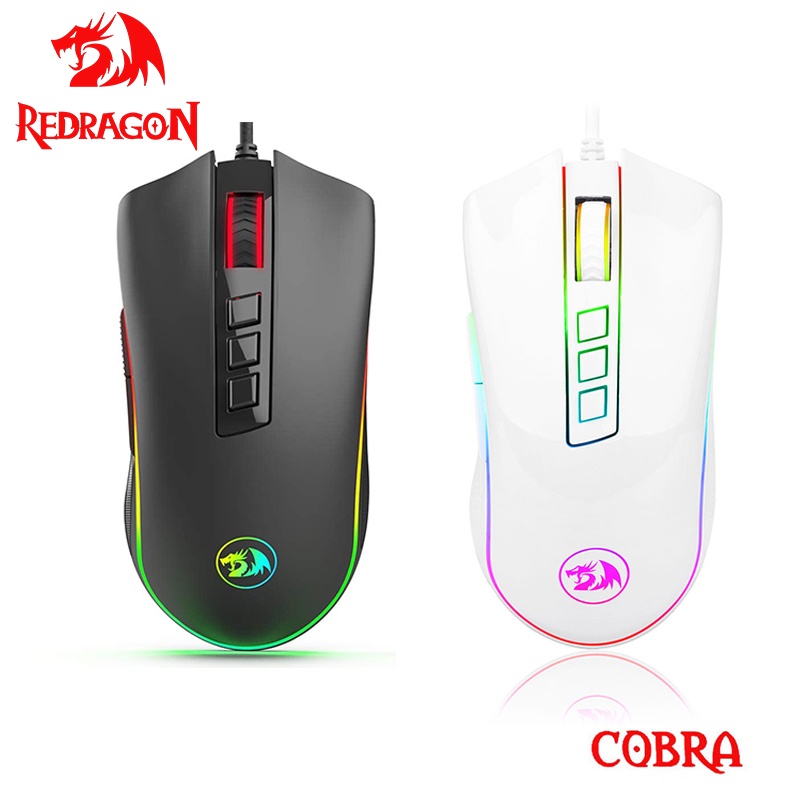Chuột chơi game Redragon Cobra M711 12400 DPI 7 nút có đèn LED và có dây