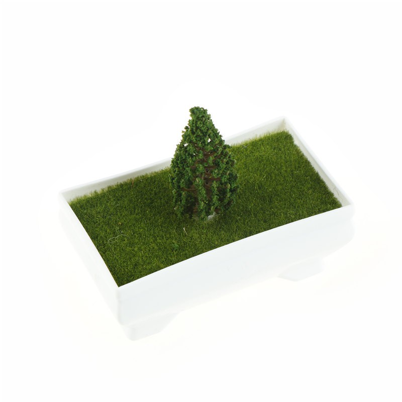 1 Mô Hình Cây Thông Mini Bằng Nhựa Resin Trang Trí Tiểu Cảnh