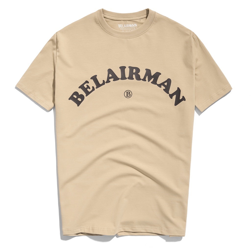 Áo thun in tay ngắn nam nữ cổ tròn vải Cotton trơn dày dặn, nhiều màu ATTR0057 - BELAIRMAN