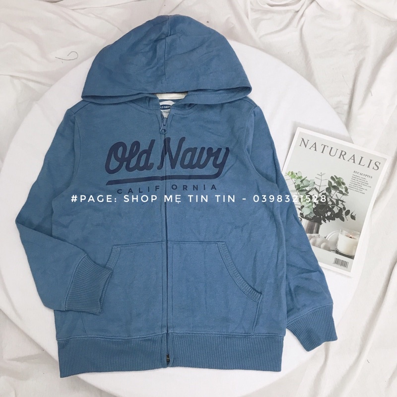 [ Màu nhìn hơi cũ] Áo khoác nỉ bông oldnavy cho bé (5y:18-20kg)