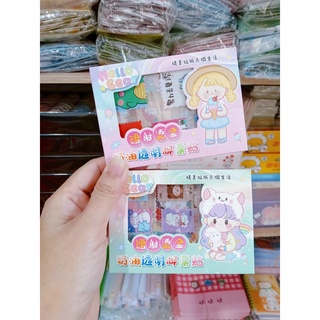 Stiker hộp siêu dễ thương (4 tấm nhỏ)