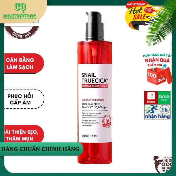 Nước hoa hồng Ốc Sên Some By Mi Snail Truecica Miracle Repair Toner cao cấp.