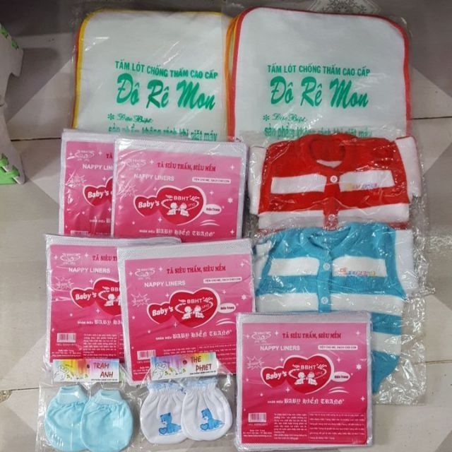 VB. Combo đồ sơ sinh