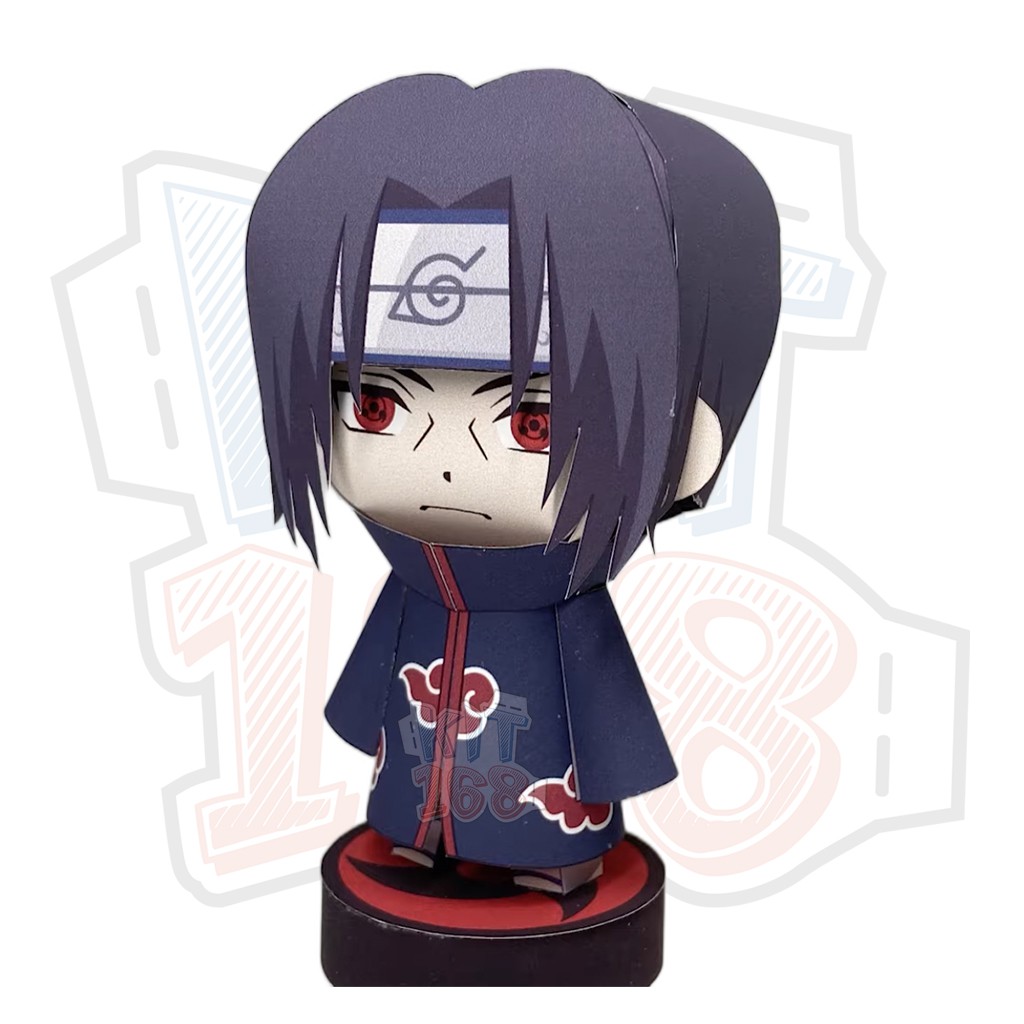 Mô hình giấy Anime Chibi Uchiha Itachi ver 2 - Naruto