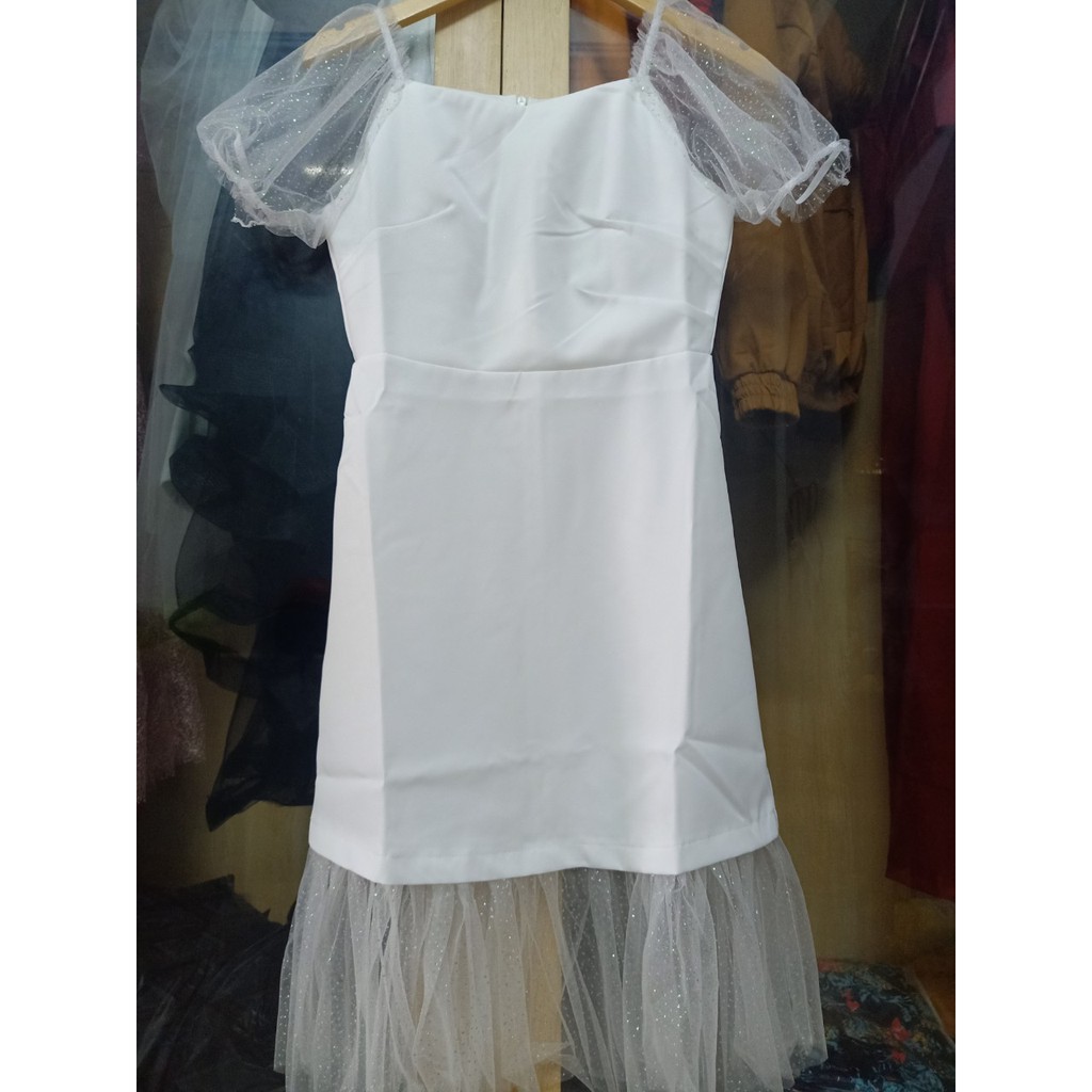 [Freeship] Set đồ đôi áo sơ mi nam, đầm nữ thích hợp đi tiệc chụp hình cưới thời trang Noble TN39