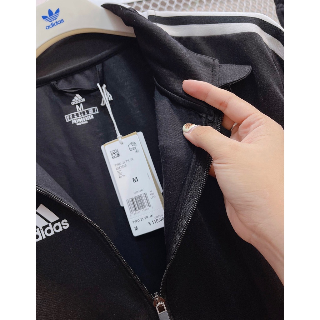 [ BÁN GIÁ GỐC ] Bộ thể thao Adidas Tiro 21 TRACK JACKET LIONEL MESSI BLACK - GM7319 GH7305 | HÀNG XUẤT DƯ XỊN 100%
