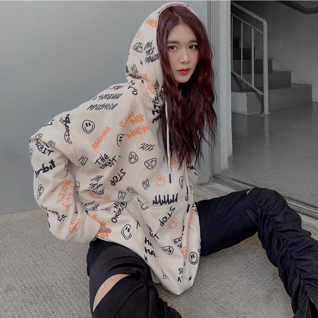 Áo Hoodie Doodle Sketch The ORBIT