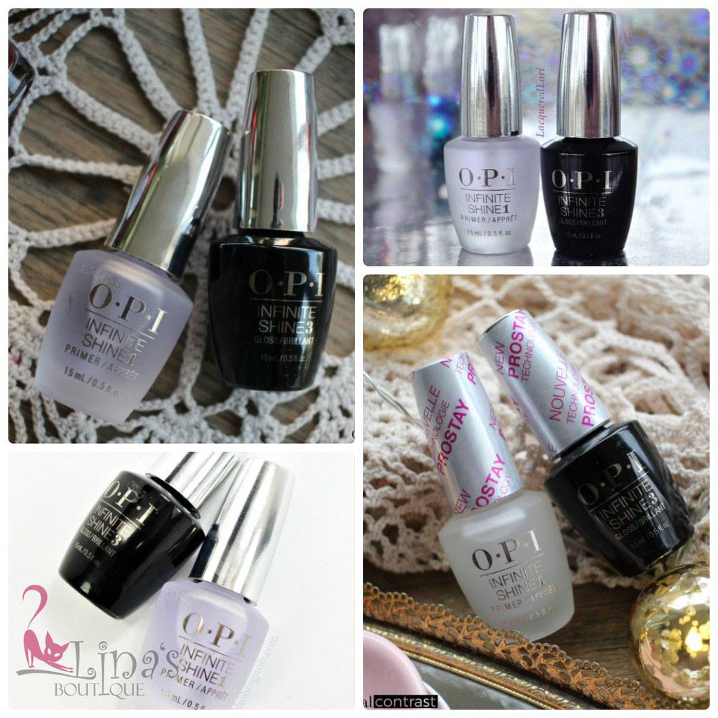 OPI - LÓT & BÓNG GEL KHÔNG HƠ MÁY