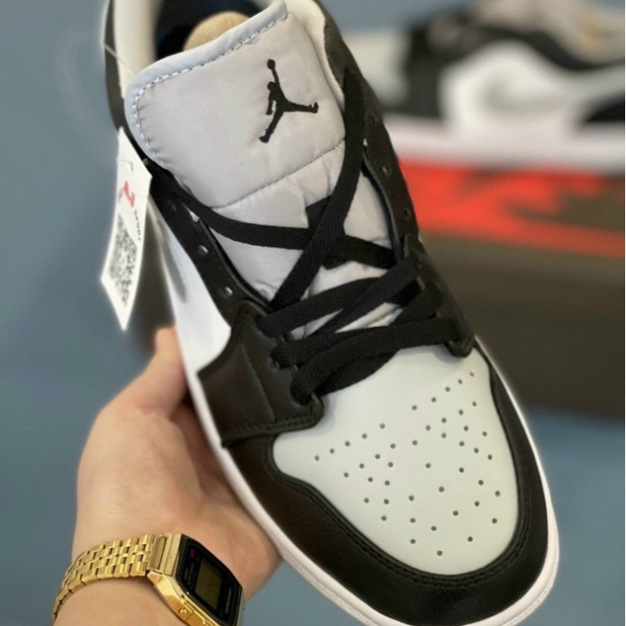 GIÀY THỂ THAO SNEAKER LOW 1 ĐEN XÁM HÀNG SC CỰC KÌ HOT | BigBuy360 - bigbuy360.vn