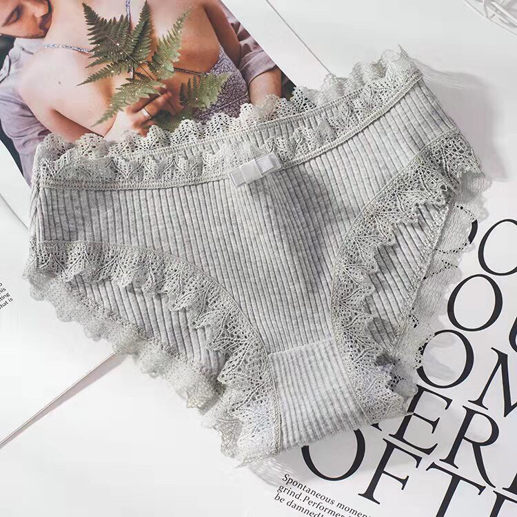 Quần lót nữ ❣️FREESHIP❣️ Combo 4 quần sịp nữ gân tăm kháng khuẩn