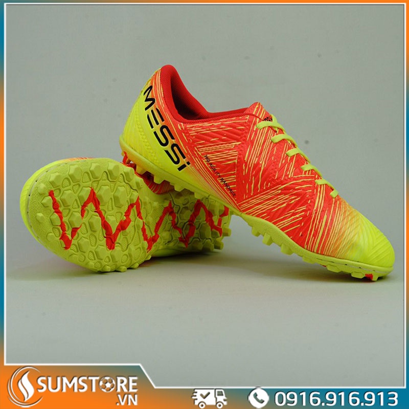 Giày Đá Banh Messi Nemeziz Cực Cool - Cam (Đã Khâu Mũi)