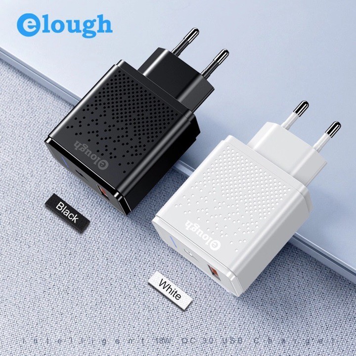 Sạc Cốc Nhanh Quick Charge QC 3.0 Elough Model CL01 Công Suất 18W