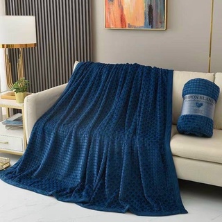 [HOT] Chăn Lông Tuyết Blanket/Chăn Nhung Thu Đông Hoạ Tiết Ô Vuông/Chăn Tuyết Kẻ Tăm Muji Mềm Mại Kích Thước 2mx2m3