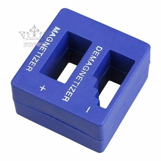 【FUNWD】Magnetizer Demagnetizer Magnetism Plastic Red Screwdriver Tool 1Pc 53*50*29mm