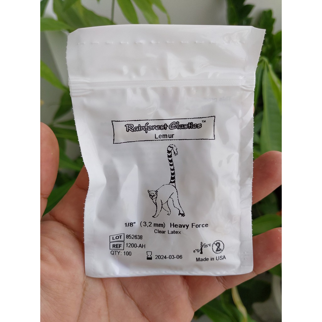 [4.5 OZ] Thun chỉnh nha liên hàm DynaFlex/ Mỹ - Rainforest/ Rừng nhiệt đới