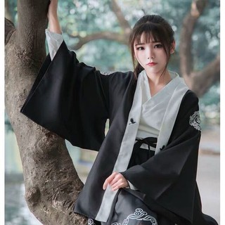 Nhật thức hoạ phục Hạc cổ trang cosplay Nhật phục