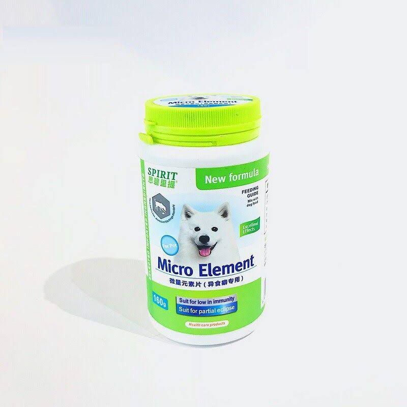Canxi Cho Chó Mèo, Vitamin, Khoáng Chất, Dưỡng Lông Dạng Viên Nén, Hãng Spirit