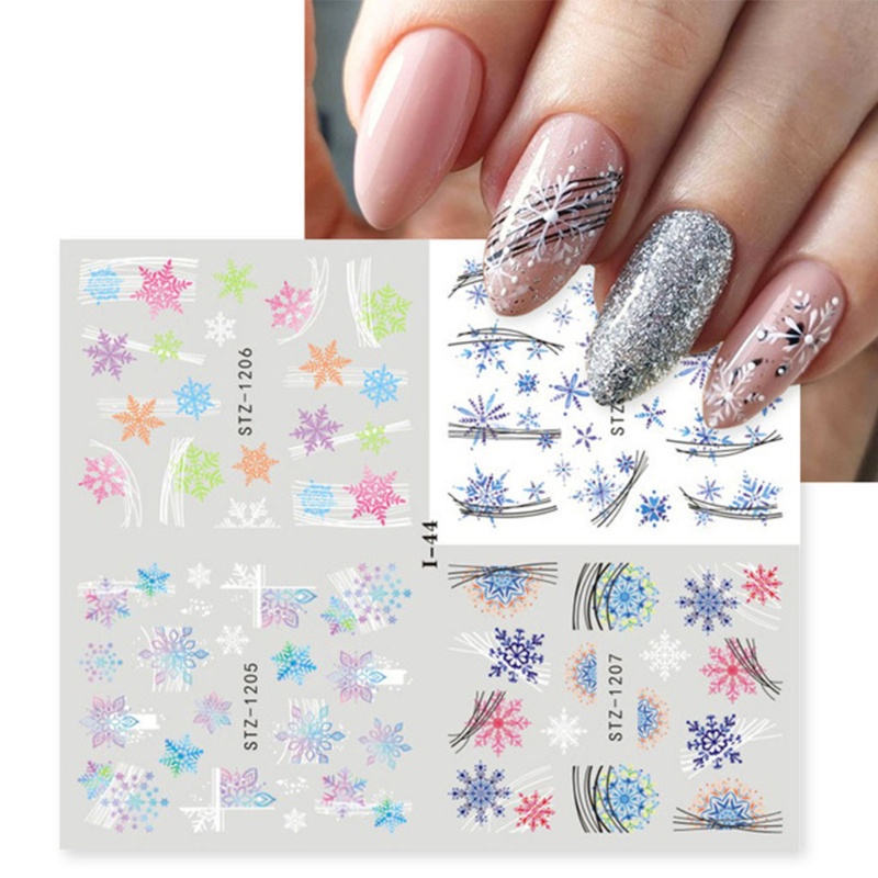 Đề Can 3D 10MK Họa Tiết Giáng Sinh Trang Trí Móng Tay Nghệ Thuật