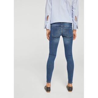 Quần Jeans Mango Auth size M cho mẹ bầu
