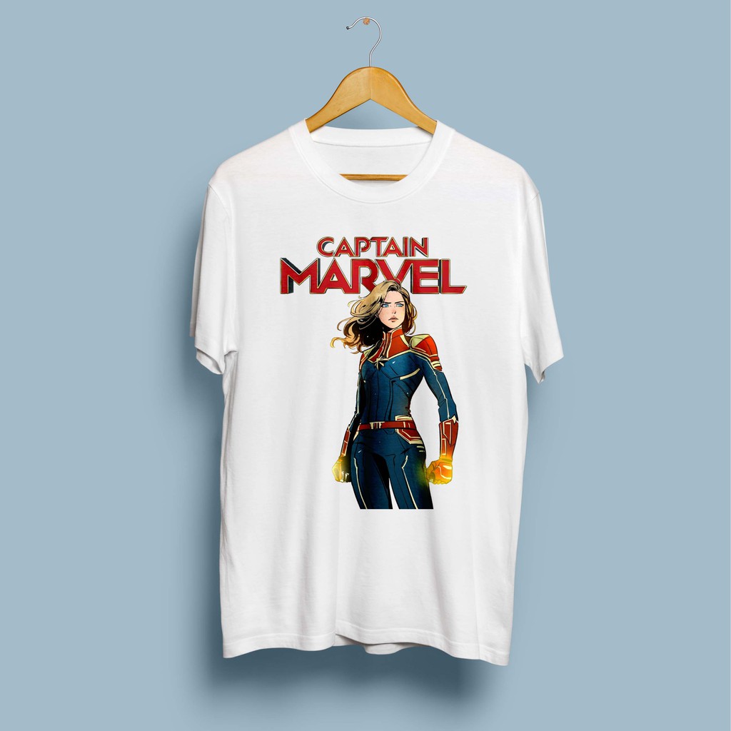 Áo thun Marvel - Đại Úy Marvel - Captain Marvel