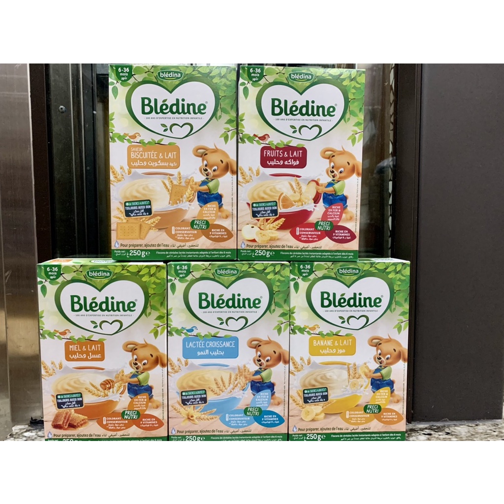 Bột ăn dặm Bledina 250g cho bé từ 6-36 tháng