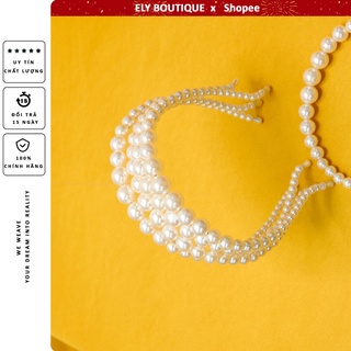 Băng đô đính hạt đội đầu siêu đẹp ELY đồ handmade cực chất