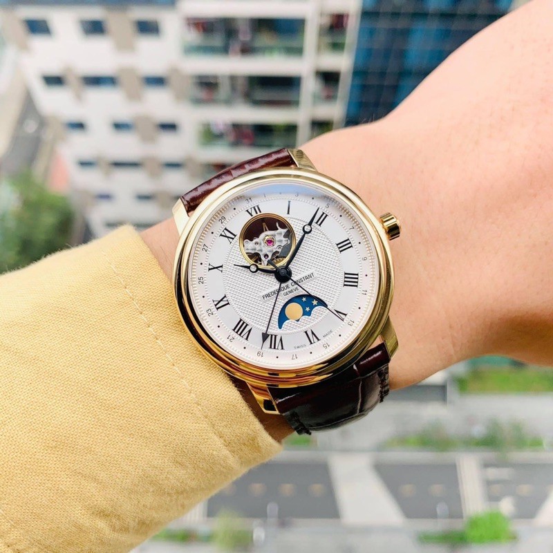 Đồng hồ nam Fre.derique Con.stant Moonphase Open Heart