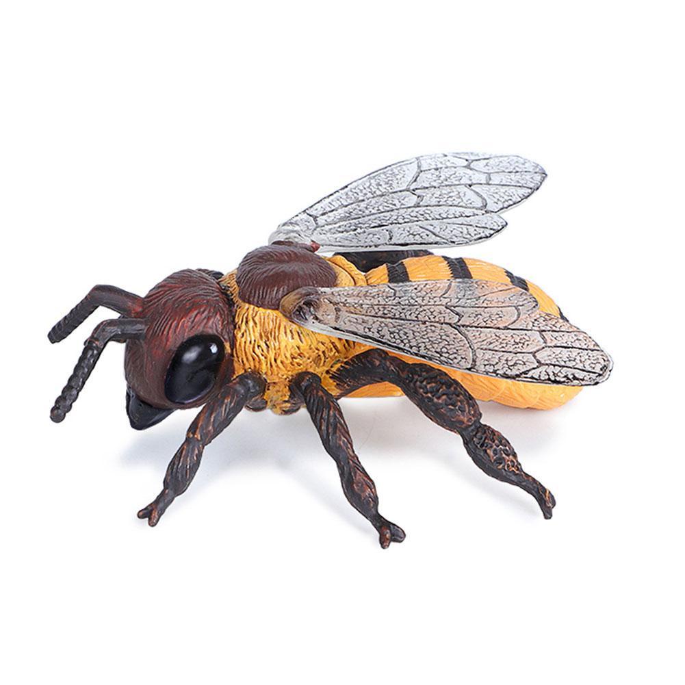 Mô hình đồ chơi mô phỏng hình con ong bằng nhựa dùng trang trí J0A8 T1Y7