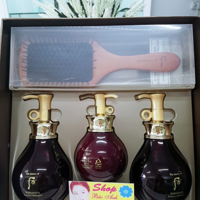 Dầu gội đầu whoo chống rụng tóc'MỀM mượt chuẩn hàng nội địa xách tay Hàn quốc