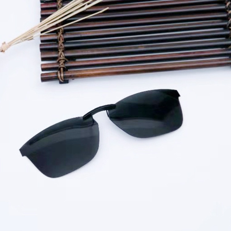 Kính râm kẹp thời trang ko lật 2in1 polaroid phân cực chống chói lóa,chống tia UV 400 - [Tặng kèm hộp-khăn lau]