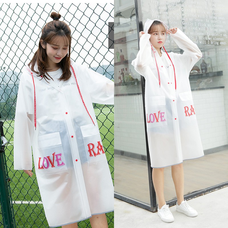 Áo mưa EVA tiện dụng dành cho nữ