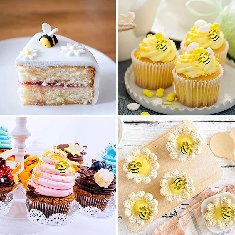 Khuôn Silicone Tạo Hình Tổ Ong Trang Trí Bánh