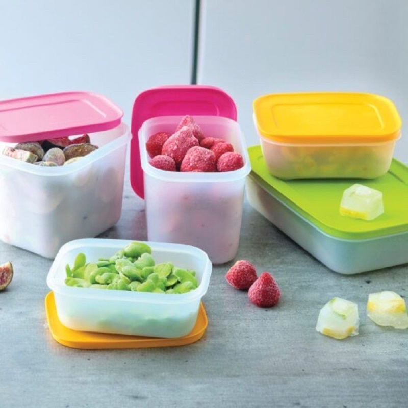 Set 8 Hộp Đông Dẻo Gen 2 Siêu Tiết Kiệm Trữ Thực Phẩm, Trái Cây, Đồ Ăn Dặm Mẫu Mới 2022