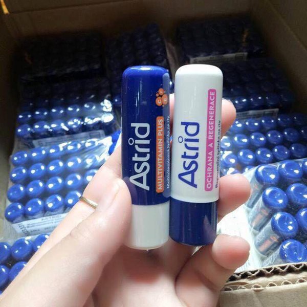 Son dưỡng môi Astrid từ mỡ hươu, dầu Kakao và vitamin E thần dược cấp tốc môi nẻ [hàng 100% Cộng hòa Séc]