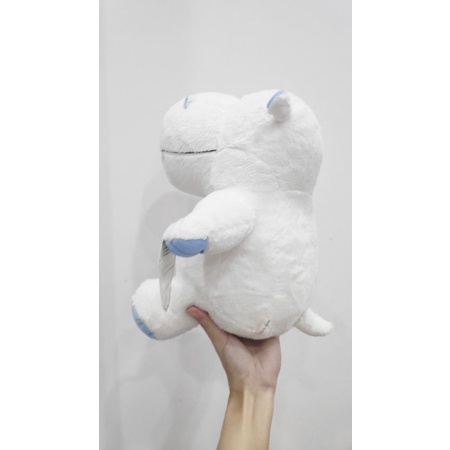 Gấu bông hà mã moomin trắng đáng yêu