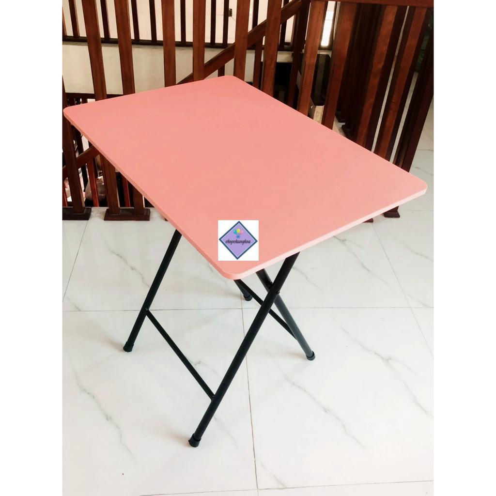 Bàn 50x70 chân cao 72cm gấp gọn siêu đẹp