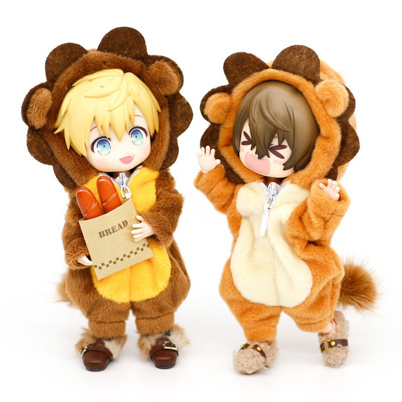 Bộ Đồ Ngủ Pijama Hình Sư Tử Dễ Thương Cho Bé Ob11