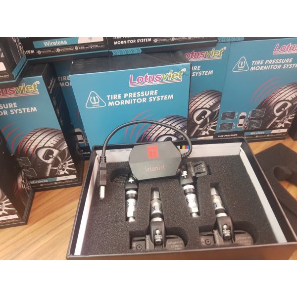 Cảm biến áp suất lốp van trong kết nối đầu android