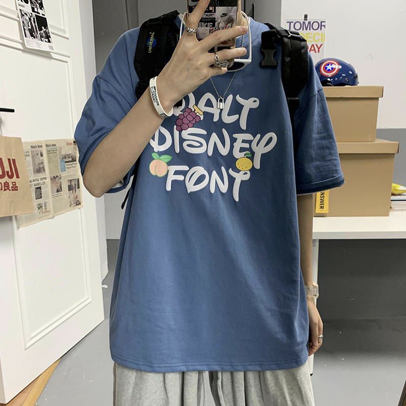 Áo thun tay lỡ Walt Disney Font 🥰🥰🥰😚☺