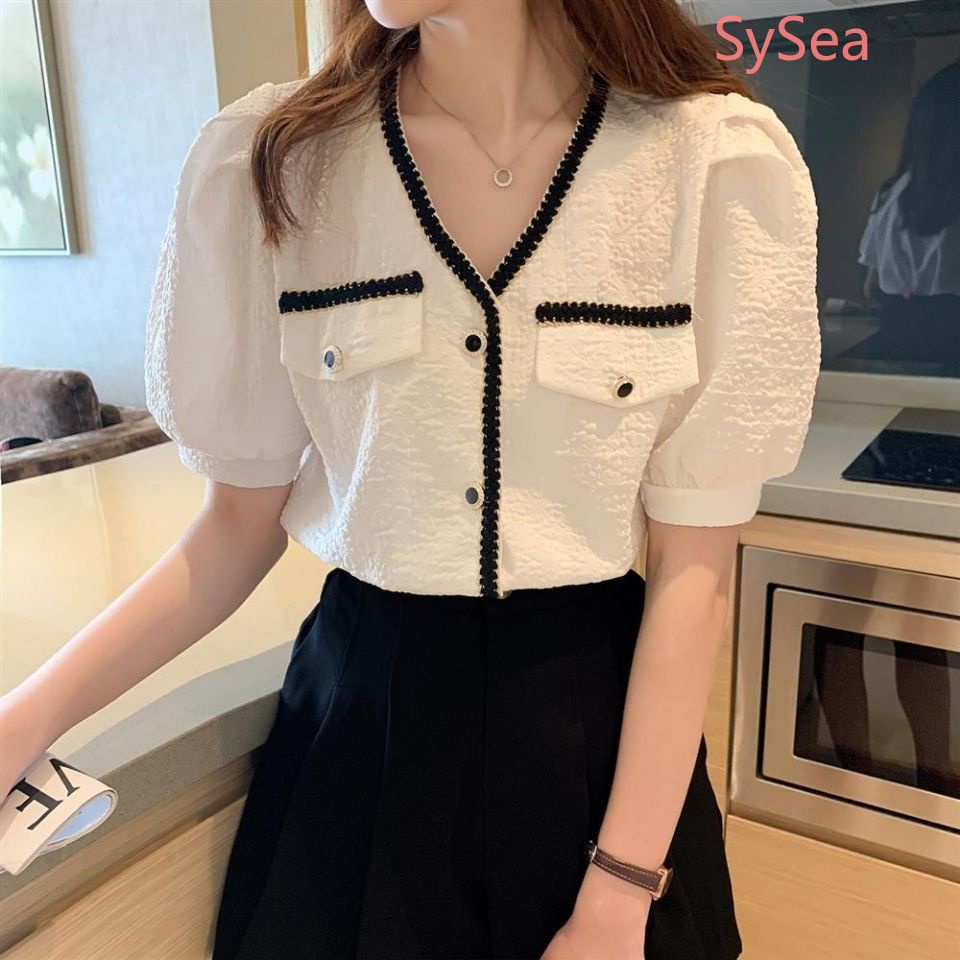 Áo Sơ Mi Voan Plus Size Thời Trang Mùa Hè Dành Cho Nữ
