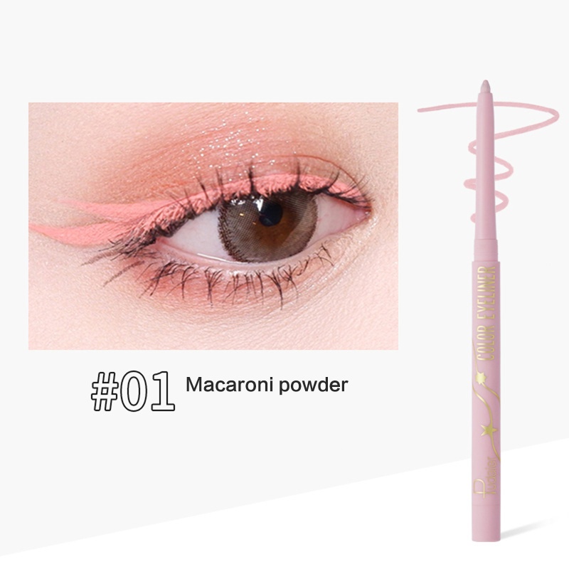 Bút Kẻ Mắt Dạng Gel Chống Nước Ngòi 6mm Mềm Mịn Lên Màu Cực Chuẩn