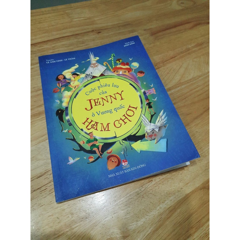 Sách - Cuộc Phiêu Lưu Của Jenny Ở Vương Quốc Ham Chơi