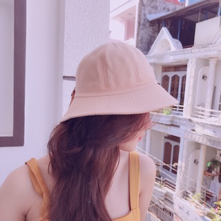 Nón Bucke Nữ Thời Trang Du Lịch (Màu Nude)