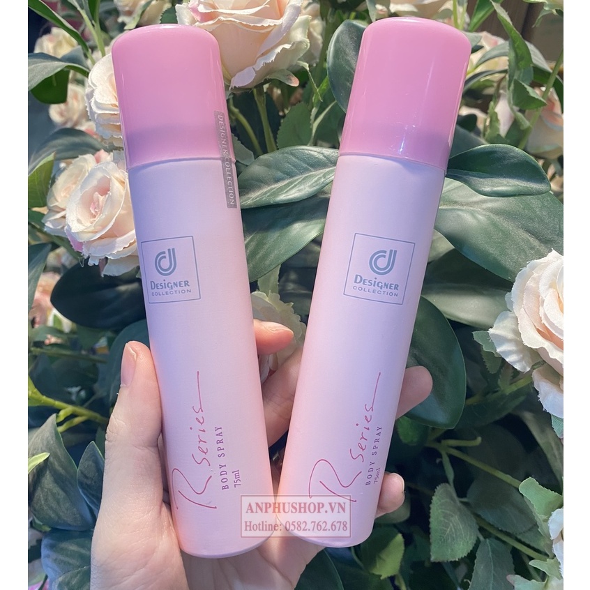 Xịt thơm body RSERIE hương hoa hồng Thái Lan - Hàng chính hãng