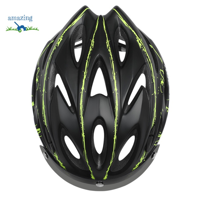 Mũ bảo hiểm xe đạp có thể điều chỉnh kèm kính bảo hộ cho nam nữ