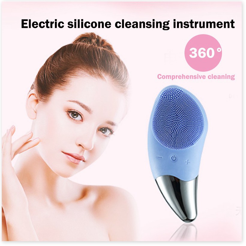 Máy rửa mặt sóng siêu âm siêu bền, rửa mặt sâu, dưỡng da dưỡng ẩm