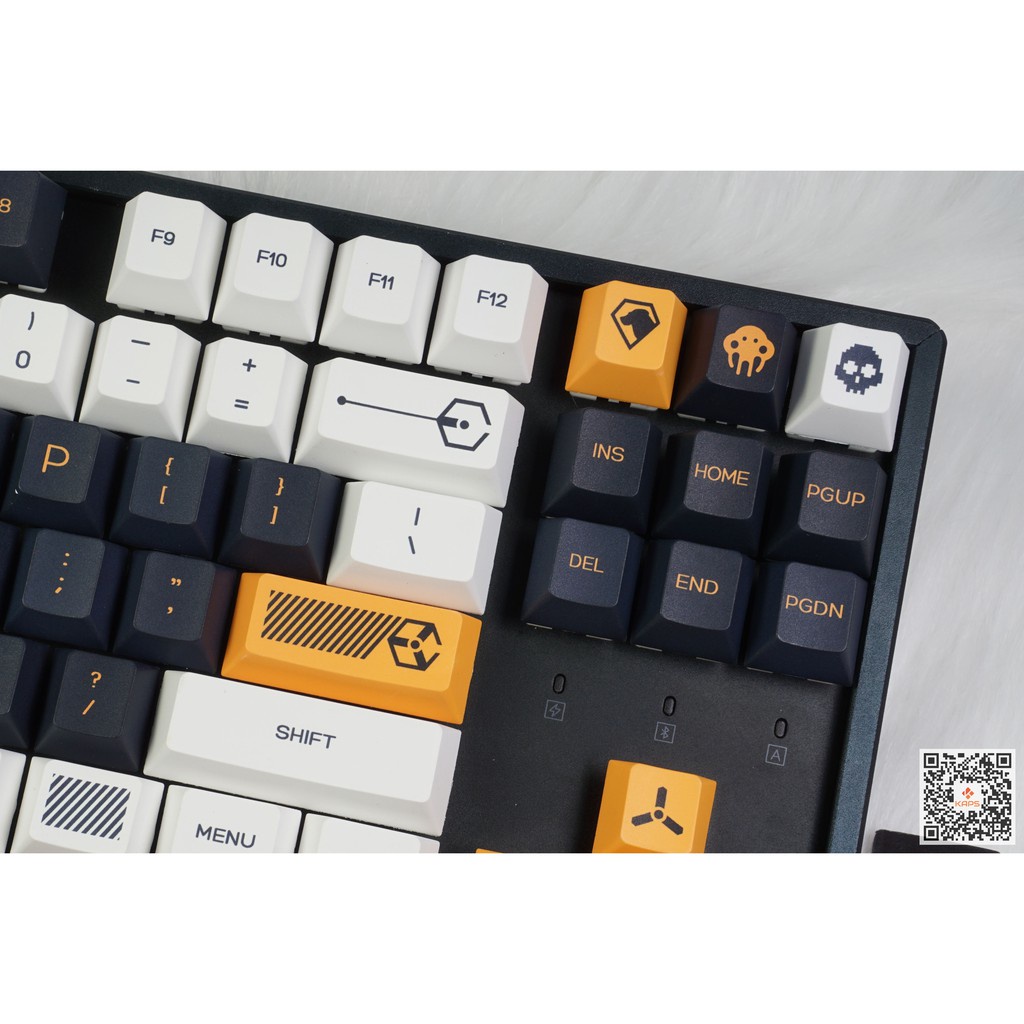 [ Hàng Hot ] Keycap VIRTUAL WAR - CHERRY - Thick PBT - Dyesub - 141 nút cho bàn phím cơ (Filco, Leopold, IKBC, Edra, key